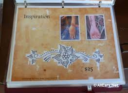 I even let the artist pick whatever design she wanted last time i went and i think i will let her pick next week too! Henna That Ll Leave A Mark Allears Net