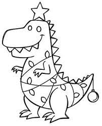 Kids love dinosaurs and kids love pencils, crayons, and paint. Tree Rex Design Uth18074 From Urbanthreads Com Christmas Coloring Sheets Christmas Coloring Pages Dinosaur Coloring Pages