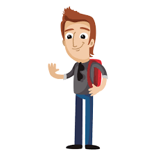 Male Student Cartoon Png Student Cartoon Cartoon Cartoons Png