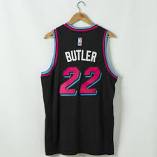Tyler herro miami heat 2020_2021 city edition vice blue pick jersey. Jimmy Butler 22 Miami Heat 2020 21 Vice Night Black Swingman Jersey Tailored Design Clothes Design Jersey