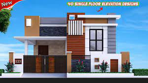 Setting ground floor elevation for small house. 40 Amazing Home Front Elevation Designs For Single Floor Ground Floor Small House Elevation Design Small House Front Design Single Floor House Design