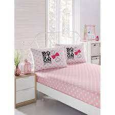 100x200 cm 160x200 cm ebatlarda. Eponj Home Pes Lastikli Carsaf Seti Tek Kisilik Bostom Pembe Fiyati Ve Ozellikleri Ereyon