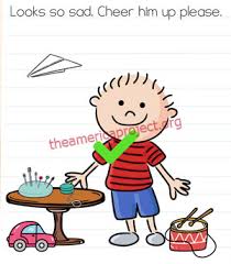 Tarik rambut para model dan cari yang rambutnya lepas alias cuma wig. Brain Out Level 147 Answer