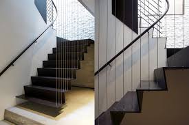 Adjustable handrail, handrail picket #2 fits 2 or 3 steps, mattle wrought iron handrail, stair rail with installation kit handrails for outdoor steps,black. Design Workshop Modern Handrail Details