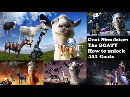 This is a reference to coffee stain's popular game sanctum. Goat Simulator The Goaty How To Unlock All Goats Mutators Ps4 Youtube In 2021 Goat Simulator Simulation Unlock