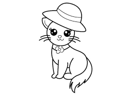 Hasil gambar untuk gambar sketsa kucing berwarna hd proyek untuk. 11 Contoh Sketsa Kucing Yang Mudah Dan Simple Broonet