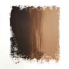 Deep Chestnut Brown Paint On A White