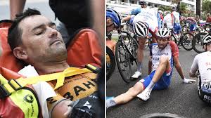 The latest broadcasts from yahoo sport france (@yahoosportfr). Carnage Tour De France Riders Force Truce After Scary Crash Yahoo Sport Australia The Coal Face