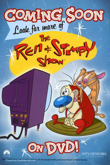 The Ren & Stimpy Show" (1991) video release movie...
