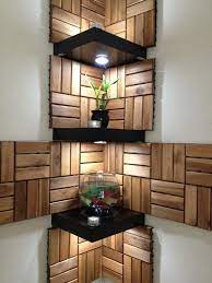 Functional Corner Wall Art Shelves Corner Wall Decor Corner Shelf Design Wall Shelves Design