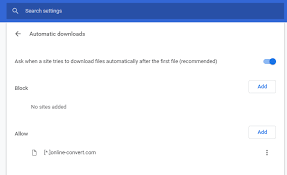 Join 425,000 subscribers and g. Activate Unblock Automatic Downloads In Google Chrome Online File Conversion Blog