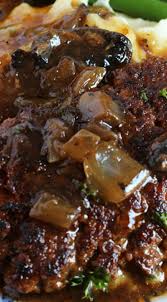 Seriously The Best Salisbury Steak Recipe Of All Time Easy One Pot Salisbury Steak With Mushroom Best Salisbury Steak Recipe Recipes Salisbury Steak Recipes