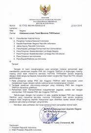 Kementerian Pendayagunaan Aparatur Negara Dan Reformasi Birokrasi Surat Menteri Panrb Tentang Himbauan Untuk Tidak Meminta Thr Hadiah