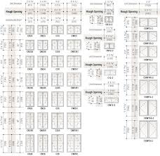 window dimensions in 2019 standard window sizes window