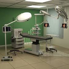 Hospital Room 3d Models For Download Turbosquid In 2020 Operating Room Hospital Interior Hospital Room