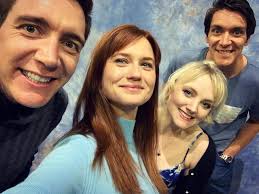 Luna Lovegood, los hermanos Wesley y su 'selfie' de Instagram