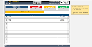 To Do List Template Daily Weekly Monthly Tasks In Excel