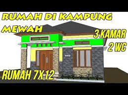 Desain dan denah rumah sederhana dengan biaya murah untuk ukuran : Kampung Gambar Rumah Sederhana Di Desa Ukuran 6x9 Content