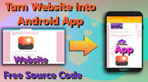 Turn a website into a lite app for android. Convert Website To Android App How To Make A Website An App Website To Android App