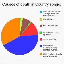 Causes Of Death In Country Songs Maths Matters Resources