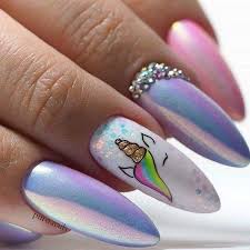 Unas de unicornio para nina . 38 Ideas De Unas Unicornio Unas Unicornio Unas Manicura De Unas