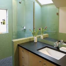 A bath vanity,shower enclosure,toilet and cabinet can easily fit in 63sqft bathroom with dual door. 7 Small Bathroom Layouts Fine Homebuilding
