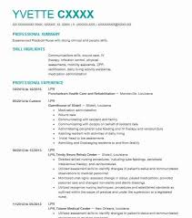 Lpn Resume Example Sanssouci Nursing And Rehabilitation