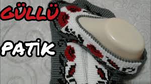 tunus isi yeni gullu patik burun ve sol tarafi tunusisipatik tunusisi patikmodelleri youtube patikler orgu babetler