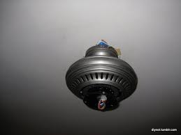 Ceiling junction box sticks out. Diynot Five Minute Ceiling Fans Part 2 Success