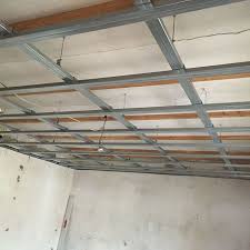 Projekt Abgehangte Gipskarton Decke Decke Altbau Renovierung Gipskarton