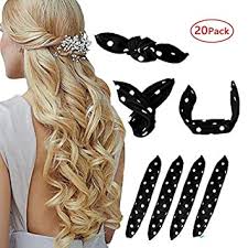 Place the roller at the ends of your hair and roll down toward the scalp, rolling away from your face. Amazon Com Foam Hair Curlers Pillow Cloth Hair Rollers No Heat Sleeping Soft Sponge Rollers For Long Short Thick Thin Hair Spiral Curls Hair Styling Rollers Black Beauty Personal Care