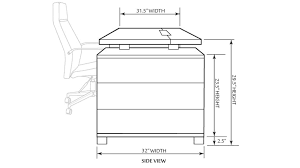 Ford Desk Dark Modular Home Office Furniture Office Furniture Home Office Furniture