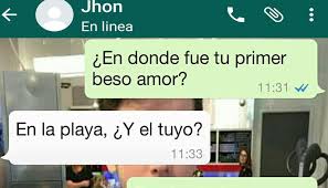 Back up whatsapp chat history from android and iphone to pc. Whatsapp Le Pregunto A Su Novio Donde Fue Su Primer Beso Y El Le Respondio Esto Conversaciones Viral App Foto 1 De 4 Epic Mobile Epic Peru Com