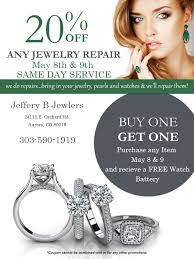 Same Day Jewelry Repair Not cooped up in an office all day.