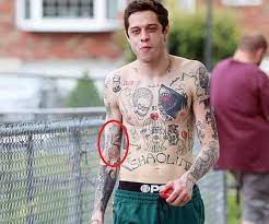 The pete davidson tattoo located behind the neck was written in french mille tendresse or which means a and below are some collections of pete davidson tattoos that once adorned his body. Pete Davidson S 104 Tattoos Their Meanings Body Art Guru