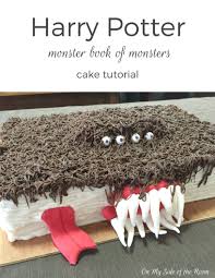 Pagesmediabooks & magazinesmagazinemetdaanvideosharry potter monster book of monsters cake! Easy Harry Potter Cake Monster Book Of Monsters Moments In Motherhood