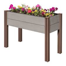 Looking for a good deal on planter tomato? Stratco Raised Wood Plastic Composite Outdoor Decor Elevated Rectangular Garden Bed Planter Box With 47 Inch Tall Wooden Legs Gray Target