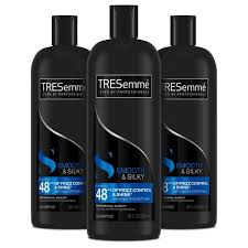 Buy products such as tresemm cleanse and replenish 2 in 1 shampoo and conditioner hydrating shampoo to cleanse and moisturize 28 oz at walmart and save. Tresemme Smooth And Silky Shampoo 3pk 28 Fl Oz Target