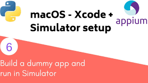 Appium Python How To Setup Xcode And Ios Simulator Youtube