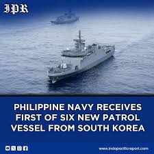 South Korea Arms Philippine Navy in Major Fleet Expansion Reshaping South China Sea Balance The reported transfer of six warships from South Korea to the Philippine Navy including Jose Rizal-class and Miguel