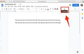 As you can see above, our string isn't having spaces before capital letter. How To Change Line Spacing On Google Docs Double Space Customizing