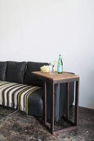 Diy Armrest Table Ohoh Deco Diy Side Table Diy Sofa Table Side Table Wood