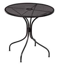 Create a welcoming spot for summertime meals and activities with a patio dining set from lowe's. Hampton Bay Nantucket Round Metal Outdoor Bistro Table Garden Outdoor Amazon Com