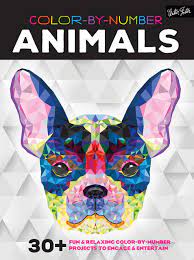 Download Amazon Com Color By Number Animals 30 Fun Relaxing Color By Number Projects To Engage Entertain 9781633220997 Walter Foster Creative Team Books