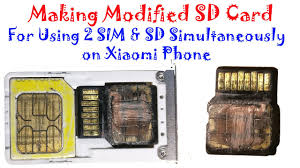 While i am primarily interested just reading my sms for backup, it might be a bonus if someone knows of a cheap sim card writer (so. Making Modified Sd Card For Using 2 Sim Sd Card Simultaneously In Xiaomi Hybrid Sim Slot Youtube