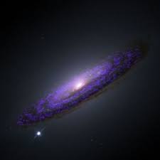 a hubble space telescope image of ngc 4526 located in the virgo cluster overlaid with our space telescope hubble space telescope images hubble space telescope