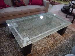 This glass coffee table is available with and without a shelf. Pinterest Pinterest