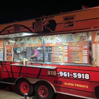 Aloha Fridays Hawaiian Food Truck — Hawaiian restaurant food truck in Santa Monica, California