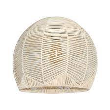 The terms wicker lamp shade and rattan lamp shade refers to the general style of lampshade made from botanical plants called rattan which encompass over 600 species of palm plants native to tropical africa, asia and australasia. Koga 36 Natural Rattan Shade Only Lightingplus
