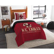 There are 337 college comforters for sale on etsy, and they cost $94.71 on average. Boston College 2 Piece Multicolored Twin Comforter Set 1col862000063ret The Home Depot